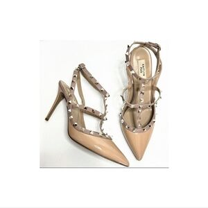 ✨️KAITLYN PAN Studded Heels Sz10 EUC